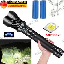 Super hell XHP90.2 LED Taschenlampe Taktisches Fackel Arbeitslicht Aufladbar DHL