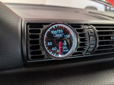 Öltemperaturanzeige BMW E36 Compact Incl. Luftausströmer 52mm Prosport Gauge...