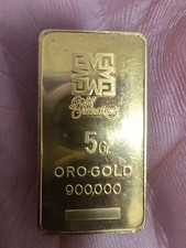 Goldbarren 5 gr. 900.000