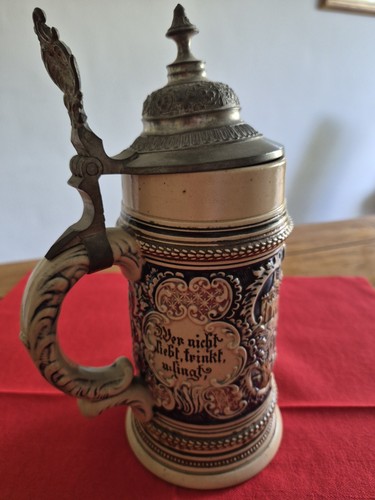 Antiker bierkrug mit - bierkrug,