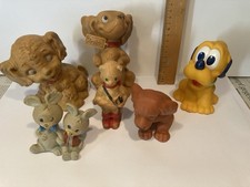 Konvolut Figuren Quietscher Hunde etc. 60er 70er Jahre Goebel Schildkröt