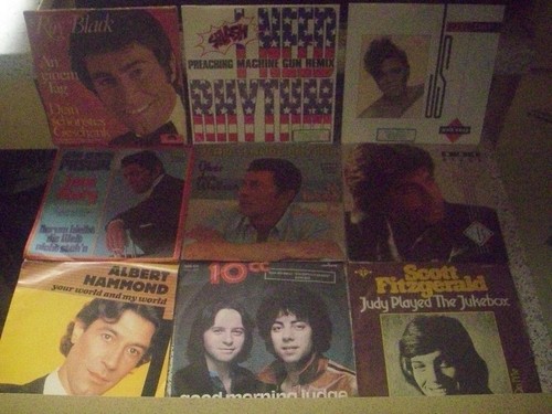 30stck singles rock pop - 30stck,