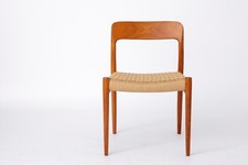 1 of 12 Niels Otto Møller Chair Model 75 in Teak – Danish Design Classic, 1960s