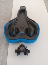 fahrradsattel herren trekking,schwarz/blau,wie neu