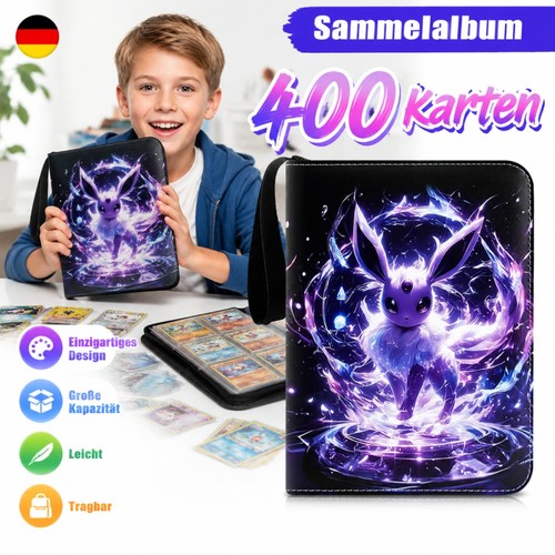 Pokemon sammelalbum 400 karten - pokemon,