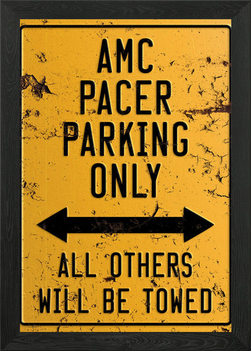 Amc pacer parking gerahmtes - parking,