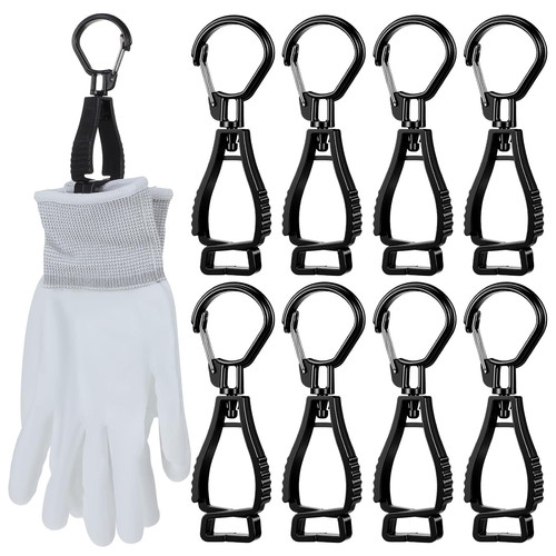 Stück schwarz glove clips - schwarz, |