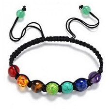 Armband baumwolle chakra - armband, baumwolle,