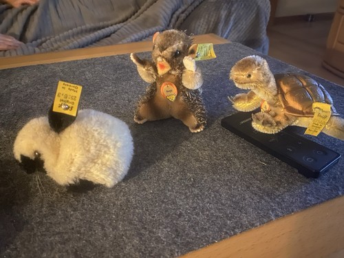 Steiff stofftiere konvolut - ,