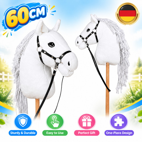 Steckenpferd mit halfter cm - steckenpferd,