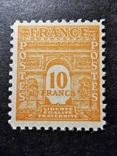Briefmarke Frankreich Arc