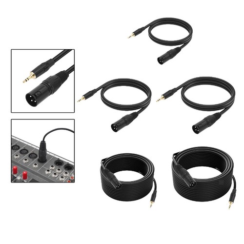 Xlr bis kabel - 3,5,