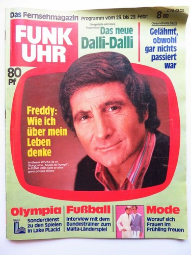 Funkuhr 1980 freddy quinn - freddy,