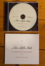Bach Cellosuiten Nr. 1-3 BWV 1007- 1009 Francesco Galligioni CD 2018 Barockcello