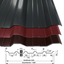 Trapezblech SONDERPOSTEN T35DR Dachblech Dachplatten Wellblech (15,88 €/m²)