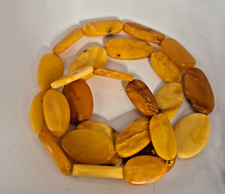 antike  Kette Bernstein