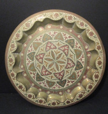 Orientalischer Kupfer Teller, Ø 28 cm