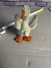Steiff Gans Kuschi mit Schild
