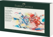 FABER-CASTELL Art & Graphic Set 36-teilig Buntstifte Bleistifte Metalletui OVP