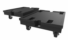 Transportroller Rollbrett Möbelwagen Schwerlastroller 2 Stück 800x600 mm 500 kg 