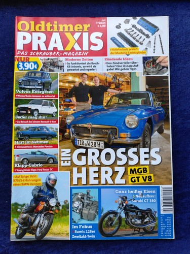 Oldtimer praxis 2024 mgb gt - oldtimer,