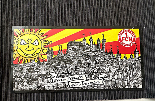 Nürnberg fcn aufkleber - nürnberg,