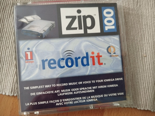 Record iomega zip 100 - it,,