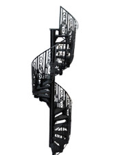 Puppenstubenmöbel im Maßstab 1:12, Wendeltreppe Bausatz