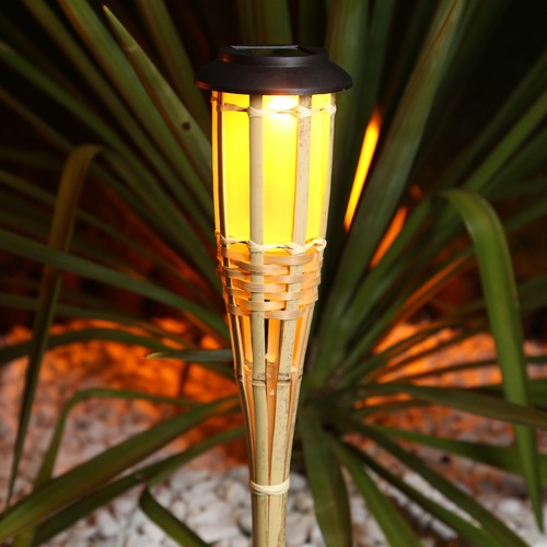 Led solar gartenfackel - solar,