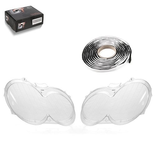 Scheinwerferglas links - 2x,