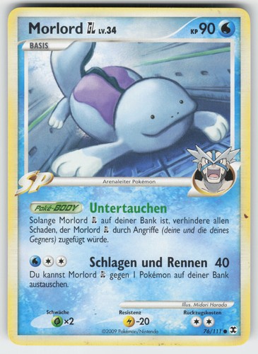 Pokémon morlord 111 de - morlord, 76/111
