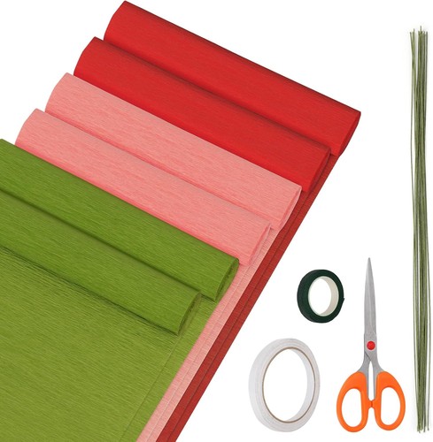 Krepppapier set teilig - krepppapier,