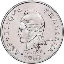 French polynesia francs - french, 10