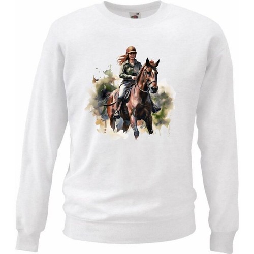 Sweatshirt sweater pferde - sweater,