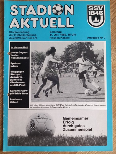 Fussball programm 2 - programm,