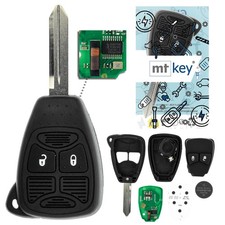 MTKEY Funk Schlüssel 2 Tasten