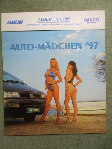 Fiat auto mädchen - auto,