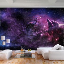 Galaxy Weltraum Sterne Kosmos VLIES FOTOTAPETE 3D WOHNZIMMER TAPETE WANDBILD XXL