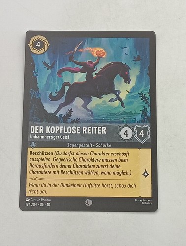Disney lorcana tcg einzelkarte - disney,