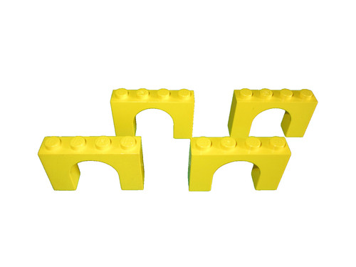 Lego 6182 bogenstein gelb - 4x,
