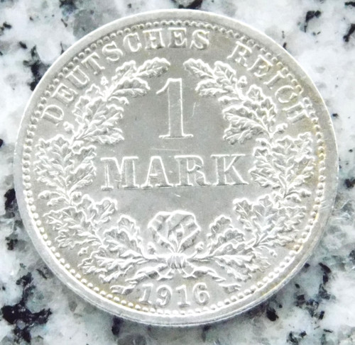 Mark 1916 silber - f,