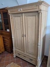 Antik Schrank Kleiderschrank Historismus  Gründerzeit Vintage Design Weichholz