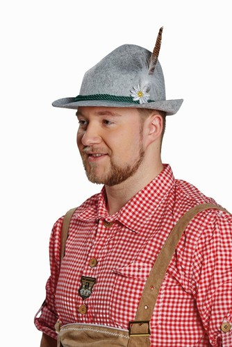 Bayernhut mit federn - mit,