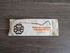 DDR Waffelbackform " PRAKTIKUS " Waffeleisen