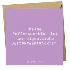 Deluxe Karte Spruch