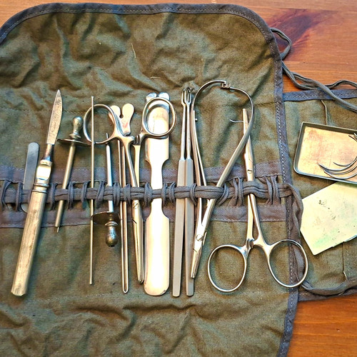 Chirurgisches instrumenten set - chirurgisches, instrumenten-set