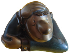 Loriot Bronze "Der Denker"