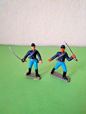 STARLUX -ACW Soldaten US BÜRGERKRIEG Nord/Südstaaten  - 6,5 cm Serie Kunststoff