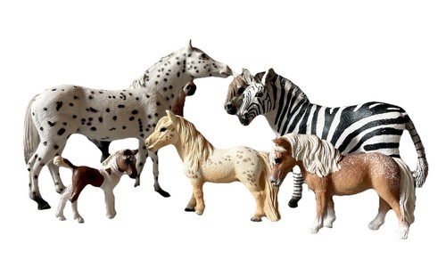 Schleich pferde set - 6,