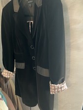 Edler Gehrock Longblazer Samt v Apart Gr 40 - Neu